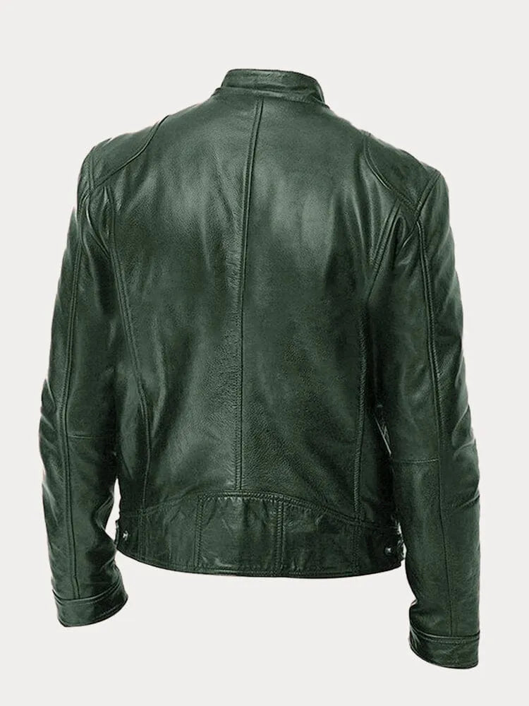Laluna | Casual Leather Jacket