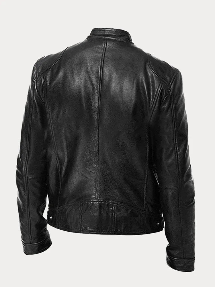 Laluna | Casual Leather Jacket
