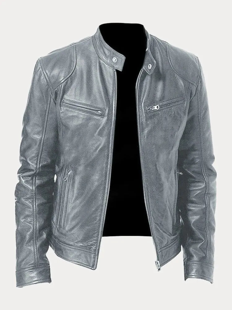 Laluna | Casual Leather Jacket