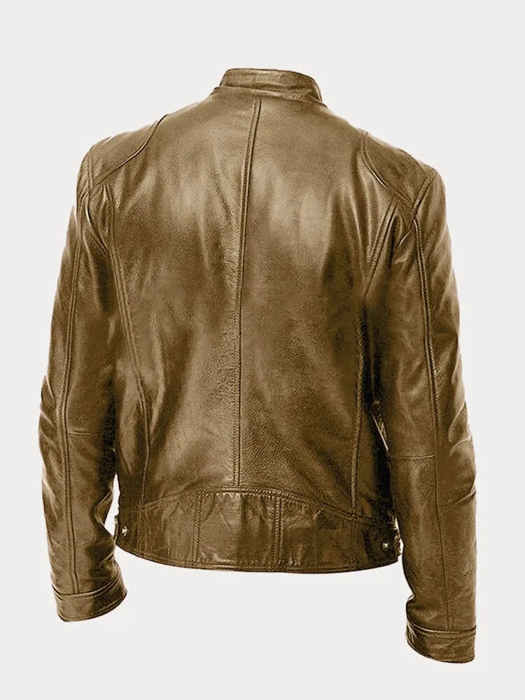 Laluna | Casual Leather Jacket