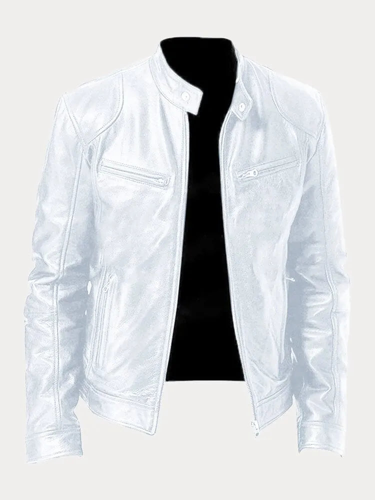 Laluna | Casual Leather Jacket