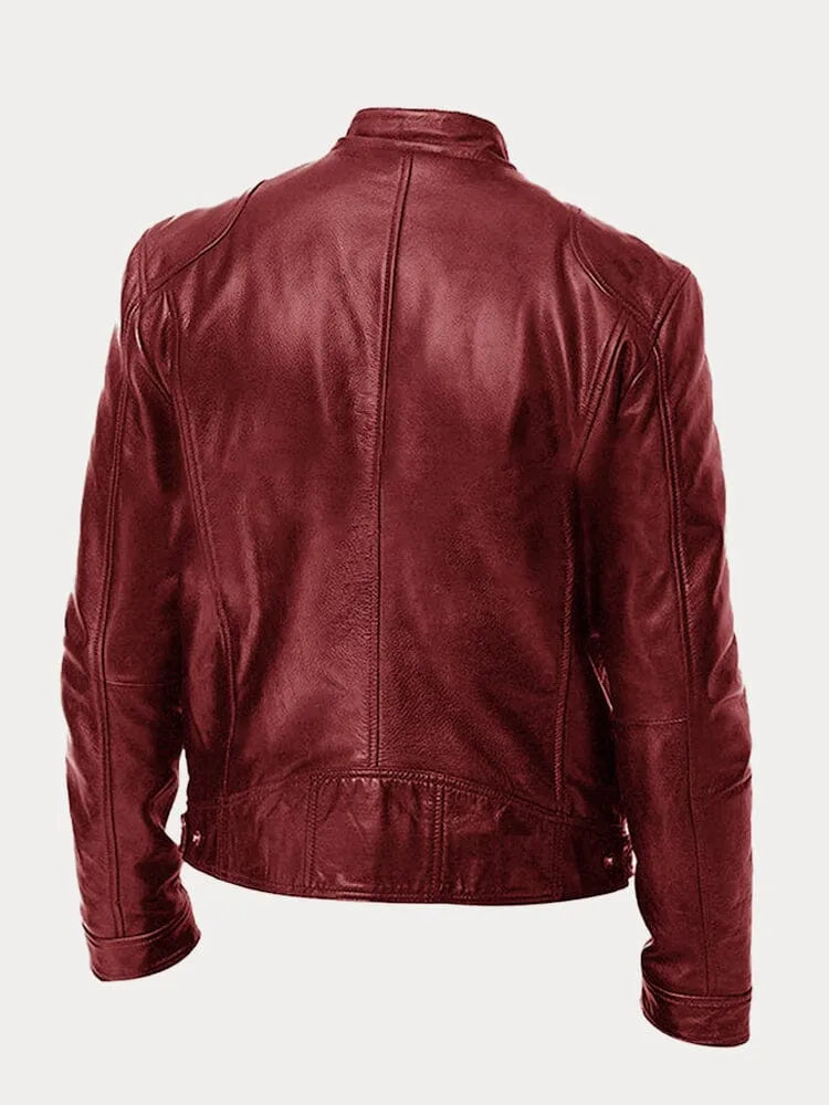 Laluna | Casual Leather Jacket
