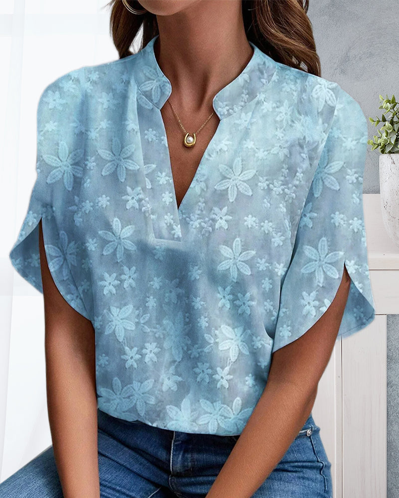 Ellen | Blouse with Floral Print