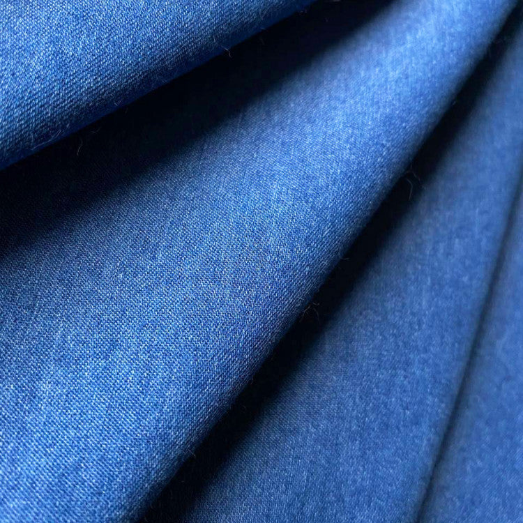 Ilze | Summer V-Neck Half-Denim Dress