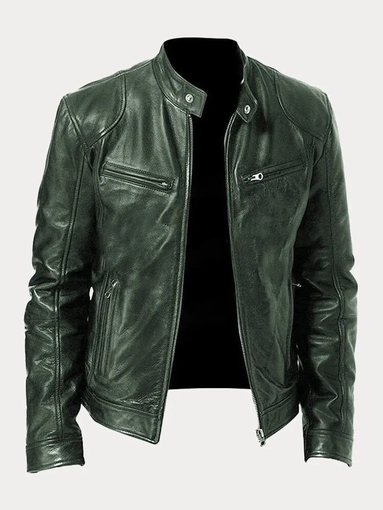 Laluna | Casual Leather Jacket