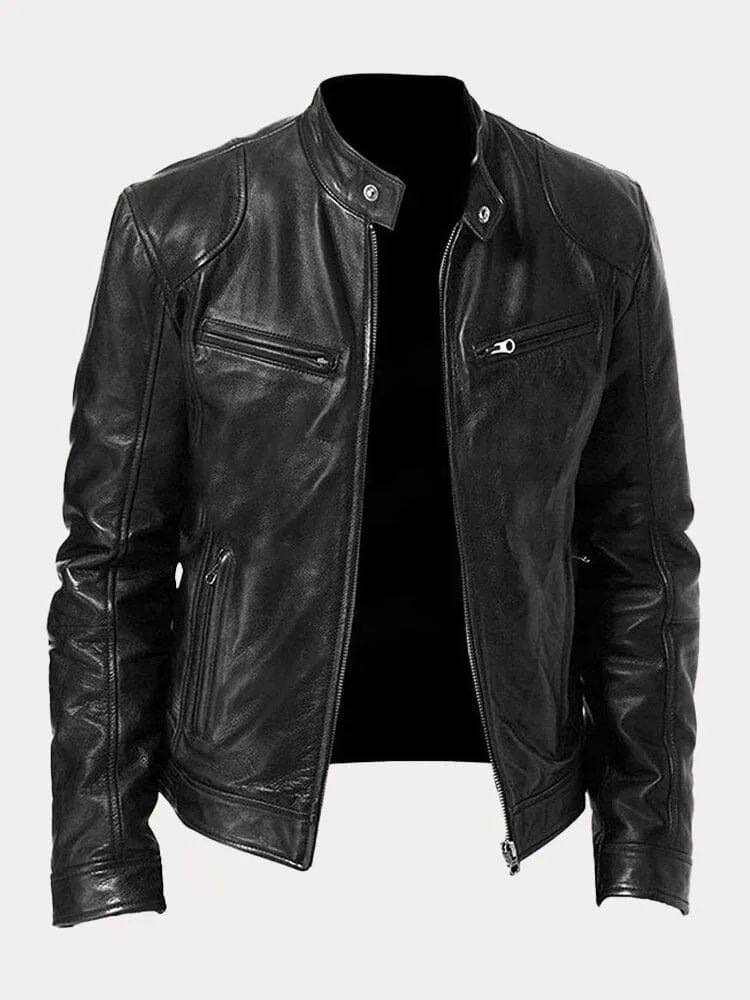 Laluna | Casual Leather Jacket
