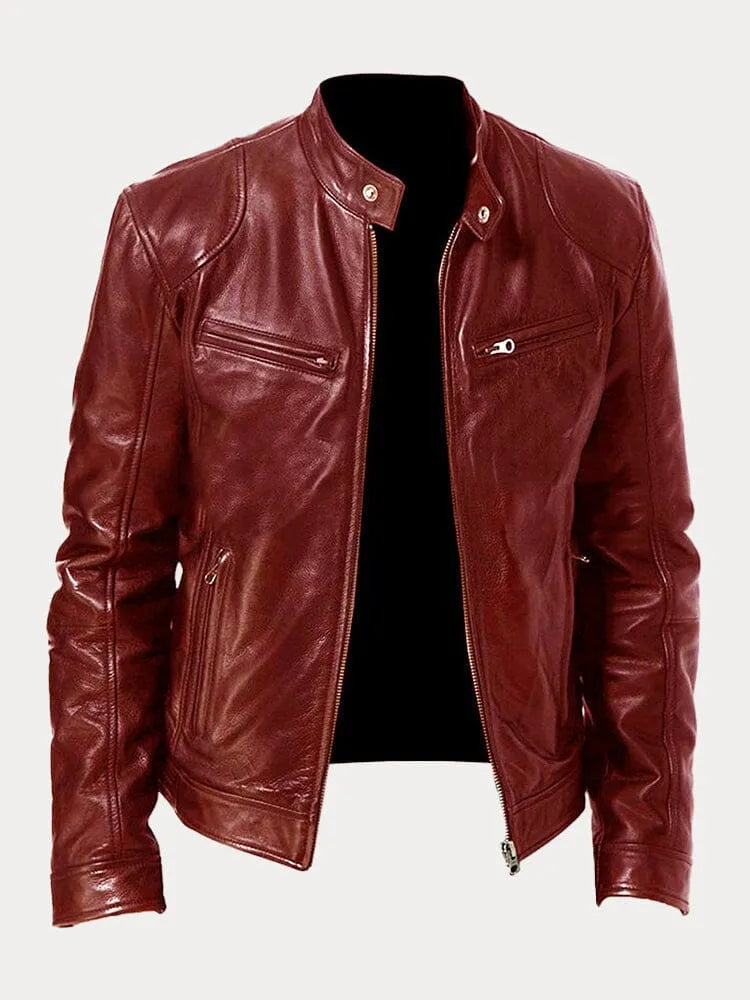 Laluna | Casual Leather Jacket
