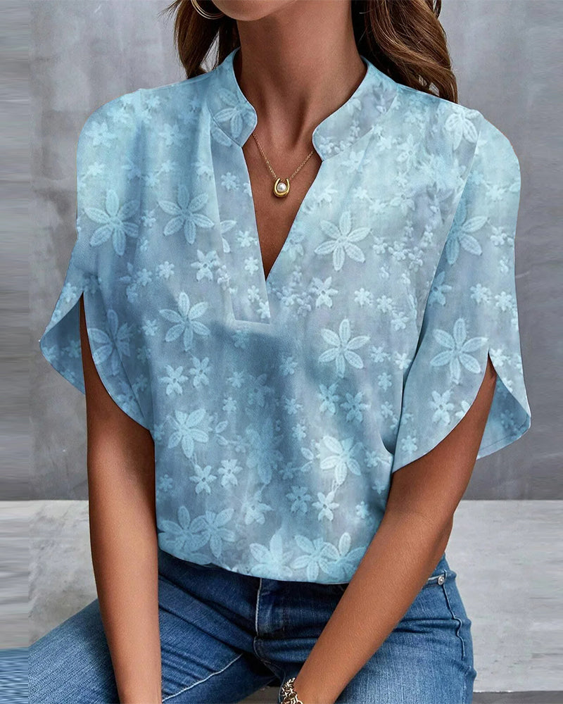 Ellen | Blouse with Floral Print
