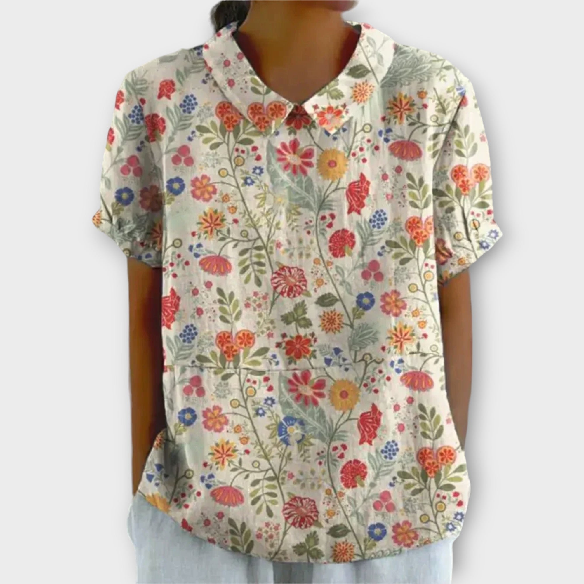 Lina | Floral Blouse